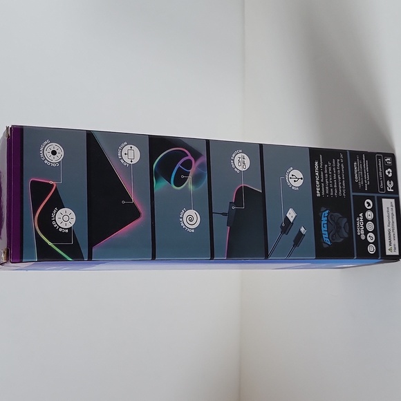 RGB LED Gaming Mousepad - Picture 6 of 12